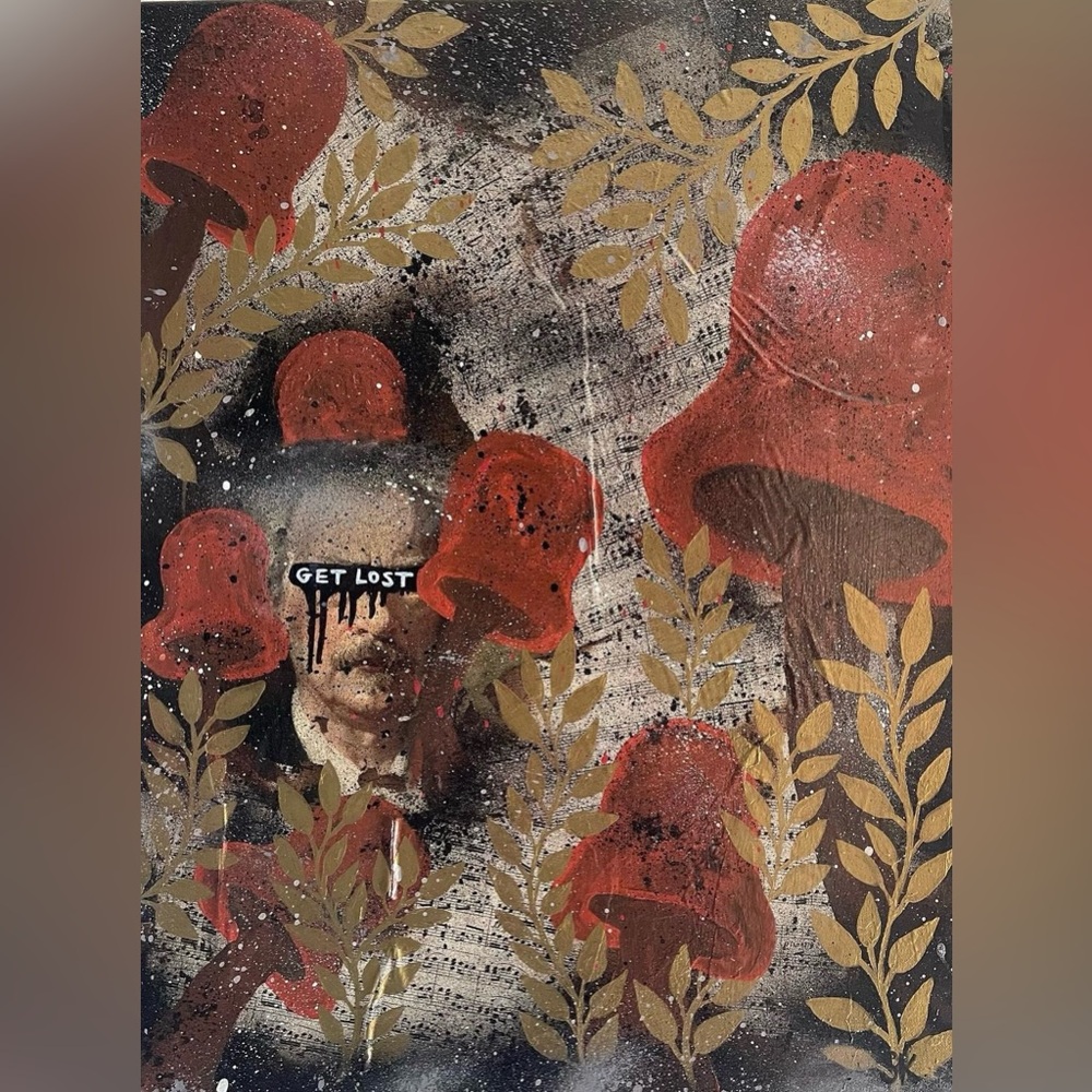 8X10 Get Lost Art Print